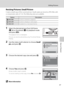 Page 5947
Editing Pictures
More on Playback
Resizing Pictures: Small Picture
Create a sma ll copy of the current picture. Small copies are stored as JPEG files with 
a compression ratio of 1:16. The following sizes are available.
1Select the desired picture from full-frame 
(A26) or thumbnail (A42) playback mode 
and press d.
The playback menu is displayed.
Pictures can also be selected by using Thumbnail Rotary 
Display
.
2Use the rotary multi selector to choose Small 
pic. and press k.
3Choose the desired...