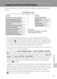 Page 129117
Technical Notes
Image/Sound File and Folder Names
Pictures, movies, voice memos, and voice recordings are assigned file names as 
follows. 
•Files are stored in folders named with a folder number followed by a five-
character identifier: “SOUND” (normal quality sound) for voice recordings (e.g., 
“101SOUND”; A64), and “NIKON” for all other pictures (e.g., “100NIKON”). When 
the number of files within a folder reaches 9999, a new folder will be created. 
File numbers will be assigned automatically...