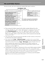 Page 151139
Technical Notes
File and Folder Names
Pictures, movies, and voice memos are assigned file names as follows.
•Files are stored in folders named with a folder number followed by a five-
character identifier: “P_” plus a three-digit sequence number for pictures shot 
using Panorama assist (e.g. “101P_001”; A49), and “NIKON” for all other 
pictures (e.g. “100NIKON”). When the number of files within a folder reaches 
9999, a new folder will be created. File numbers will be assigned automatically 
starting...