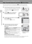 Page 3624
Basic Photography and Playback: Auto Mode
Basic Photography and Playback: Auto Mode
Step 1 Turn the Camera On and Select A (Auto) Mode
This section describes how to take pictures in A (auto) mode, an automatic, 
“point-and-shoot” mode recommended for first-time users of digital cameras. 
1Press the power switch to turn on the camera.
•The power-on lamp (green) will light for a moment and 
the monitor will turn on. The lens will also extend.
•Proceed to step 4 when A is displayed on the 
monitor....