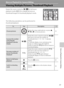 Page 6957
More on Playback/In-Camera Editing
More on Playback/In-Camera Editing
Viewing Multiple Pictures: Thumbnail Playback
Rotate the zoom control to f (h) in full-frame 
playback mode (A30) to display pictures as 
thumbnail images in thumbnail playback mode. 
The following operations can be performed in 
thumbnail playback. 
ToUseDescriptionA
Choose picturesRotate the rotary multi selector, or press H, 
I, J or K to choose pictures.10
Increase the number 
of thumbnails 
displayed/Calendar 
displayf...