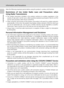 Page 184
Information and Precautions
Introduction
Note the following important points before using this product’s wireless LAN function.
Restrictions of Use Under Radio Laws and Precautions when
Using Radio Transmissions
• The wireless transceiver included in this product conforms to wireless regulations in the
country of sale and is not for use in other countries (products purchased in the EU or EFTA
can be used anywhere within the EU and EFTA).
• When using the LAN function of this product, the product will...