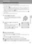 Page 6349
Anti-shake Mode
Anti-shake Mode
Shooting in Anti-shake Mode
Anti-shake mode offers the following features:
• This mode reduces effects of camera shake or blurred subjects, and pro-
duces clear images.
• [Electronic VR] (c106) and [BSS] (best shot selector) are enabled. Elec-
tronic VR compensates blurred images. BSS is on, camera takes shots to a
maximum of ten, they are compared and sharpest picture (picture with
highest level of detail) is saved (c104).
• The higher sensitivity is set and the...