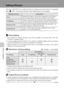 Page 6854
More on Playback
Editing Pictures
Use the COOLPIX S7c to edit pictures in-camera and store them as separate
files (c160). The editing features described below are available.
kPicture Editing
• The COOLPIX S7c editing functions may not be available for pictures taken with non-
COOLPIX S7c digital cameras.
• If a copy created using the COOLPIX S7c is viewed on a different digital camera, the picture
may not be displayed or may not be transferred to a computer.
• Editing functions are not available when...