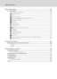 Page 12x
Table of Contents
Basic Camera Setup ........................................................................................................................145The Setup Menu ................................................................................................................................ 145
Operating the Setup Menu ........................................................................................................................ 146
c Welcome Screen...