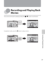 Page 10387
Recording and Playing Back Movies
Recording and Playing Back 
Movies
You can record movies by simply pressing the b (e movie-record) button.
In playback mode, press the k button to play a movie.
84084029m 0s29m 0s
12m30s12m30s
4s4s10s10s
0010.MOV0010.MOV15/11/2011 15:3015/11/2011 15:30
Downloaded From camera-usermanual.com Nikon Manuals 