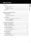 Page 13xi
Introduction
Table of Contents
Introduction ..........................................................................................................................................  ii
Read This First ........................................................................................................................................  ii
Confirming the Package Contents .............................................................................................................  ii
About This...