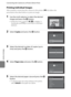 Page 138E26
Connecting the Camera to a Printer (Direct Print)
Reference Section
Printing Individual Images
After properly connecting the camera to the printer (E24), follow the 
procedures described below to print an image.
1Use the multi selector to select the desired 
image and press the k button.
•Rotate the zoom control to f(h) to display 12 
thumbnails, and g(i) to switch back to full-frame 
playback.
2Select Copies and press the k button.
3Select the desired number of copies (up to 
nine) and press the k...