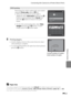 Page 141E29
Connecting the Camera to a Printer (Direct Print)
Reference Section
5Printing begins.
•Monitor display returns to the screen shown in step 2 
when printing is complete.
•To cancel printing before all copies have been printed, 
press the k button.
DPOF printing
Print images for which a print order was created 
using the Print order option (E43).
•When the screen shown on the right is 
displayed, select Start print and press the k 
button to start printing. Select Cancel and 
press the k button to...