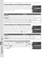 Page 158148
Custom Settings
Setup
Custom Setting a1: AF-C Mode Priority Selection
This option controls whether photographs can be taken 
whenever the shutter-release button is pressed (release 
priority) or only when the camera is in focus (focus priority) 
in continuous-servo AF.
Option Description
FPS Rate
(default)Photos can be taken whenever shutter-release button is pressed.
FPS Rate 
+ AFPhotos can be taken even when camera is not in focus.  In continuous mode, 
frame rate slows for improved focus if...