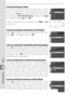 Page 168158
Custom Settings
Setup
Custom Setting d1: Beep
Controls the pitch of the beep that sounds when the self-
timer is counting down or the camera focuses in single-
servo AF with Focus (the default setting) selected for Cus-
tom Setting a2 (AF-S Mode Priority).  Choose from High 
(the default option), Low, and Oﬀ .
A  icon appears in the control panel when High or Low 
is selected.
Custom Setting d2: Viewﬁ nder Grid Display
Select On to display on-demand grid lines in the view-
ﬁ nder (
 6).  The default...