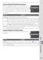 Page 169159
Setup
Custom Settings
Custom Setting d6: File Number Sequence
When a photograph is taken, the camera names the ﬁ le 
new by adding one to the last ﬁ le number used.  This op-
tion controls whether ﬁ le numbering continues from the 
last number used when a new folder is created, the mem-
ory card is formatted, or a new memory card is inserted in 
the camera.
Option Description
Oﬀ 
(default)File numbering reset to 0001 when new folder is created, memory card is for-
matted or new memory card is...