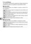 Page 134112
t
P,  S,  A , and M  Modes
The operation performed by tapping the display depends on
whether the camera is in autofocus or manual focus mode.
❚❚Autofocus Modes
The following options are available in autofocus modes (AF-A,
AF-S, and AF-C).
❚❚ Manual Focus Mode
The following options are available in manual focus mode.
3When you tap a subject in the display, the camera will focus and
take a picture.
4Tap the display to position the focus area when single-point AF
is selected for AF-area mode (0 188). To...