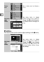 Page 4220
s
❚❚The  & Menu
The touch screen can be used to adjust settings in the  & menu.
Choose a 
menu Tap a menu icon to choose a
menu.
Select items/
adjust 
settingsTap menu items to display
options and tap icons or sliders to
change. Tap 
2 to exit to the previ-
ous display without changing set-
tings.
Select items/
adjust 
settings Tap menu items to display
options and tap icons or sliders to
change. Tap 
0 to save changes
and exit, or tap  2 to exit to the
previous display without chang-
ing settings. 