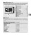 Page 7351
y
AThe & (Feature) Menu ( 011)
Pressing  & in advanced movie mode displays the items listed below.
The items available vary with the type of movie selected ( 049).
1Shooting mode ..................................... 62Advanced movie ................................. 49
Exposure mode .................................161
3Shutter speed ............................... 68, 704Aperture......................................... 69, 705ISO sensitivity ....................................1726Picture Control...