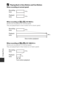 Page 11898
Using Menus
CPlaying Back in Slow Motion and Fast Motion
When recording at normal speed:
When recording at h/a HS 480/4×:
Movies are recorded at 4× normal speed.
They are played back in slow  motion at 4× slower speed.
When recording at j /Y  HS 1080/0.5×:
Movies are recorded at 1/2 normal speed.
They are played back in fast motion at 2× faster speed.
Recording 
time
Playback 
time 10 s
10 s
Recording 
time
Playback 
time
Slow motion playback10 s
40 s
Recording 
time
Playback 
timeFast motion playback...