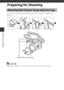 Page 266
Preparing for Shooting
Preparing for Shooting
Attach the lens cap to the camera strap, and then attach the strap to the 
camera.
BLens Cap
When the camera is not in use, protect the lens by attaching the lens cap.
Attaching the Camera Strap and Lens Cap
Attach them at two places. 
