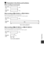 Page 11999
Using Menus
CPlaying Back in Slow Motion and Fast Motion
When recording at normal speed:
When recording at h HS 480/4×, or a HS 480/4×:
Movies are recorded at 4× normal speed.
They are played back in slow  motion at 4× slower speed.
When recording at j  HS 1080/0.5×, or Y HS 1080/0.5×:
Movies are recorded at 1/2 normal speed.
They are played back in fast motion at 2× faster speed.
Recording 
time 10 s
Playback 
time 10 s
Recording 
time10 s
Slow motion playback
Playback 
time
40 s
Recording 
time10 s...