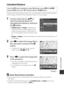 Page 171E89
Reference Section
Calculate Distance
Calculate the linear distance from the current position to the shooting location 
of the image or between the shooting locations of two images.
1Use the multi selector  HI to 
select the desired option for 
calculating the distance, and press 
the  k button.
•Position now    image : Calculates the 
distance from the current position to the 
image shooting location . Confirmation of 
the current position starts. Proceed to step 
3.
• Image    image : Calculates...