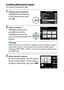 Page 284
264NThe Retouch Menu: Creating Retouched Copies
Creating Retouched CopiesTo create a retouched copy:1
Display retouch options.
Highlight the desired item 
in the retouch menu and 
press  2.
2
Select a picture.
Highlight a picture and 
press  J (to view the 
highlighted picture full 
screen, press and hold the  X 
button).
3
Select retouch options.
For more information, see the section 
for the selected item.
 To exit without 
creating a retouched copy, press  G.
A
Retouch
The camera may not be able to...