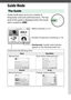 Page 61
41
Guide Mode
Guide ModeGuide mode gives access to a variety of 
frequently-used and useful functions.
 The top 
level of the guide is displayed when the mode 
dial is rotated to  g.
The GuideChoose from the following items:
Shoot
View/delete
Take pictures. View and/or delete pictures.
Retouch
Set up
Retouch pictures. Change camera settings.
Battery indicator ( 021)
Shooting mode : A guide mode indicator 
appears on the shooting mode icon. Number of exposures remaining ( 019) 