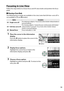 Page 111
94
Focusing in Live View
Follow the steps below to choose focus and AF-area modes and position the focus 
point.
❚❚ Choosing a Focus Mode
The following focus modes are available in li ve view (note that full-time–servo AF is 
not available in  g and  ( modes):
1Place the cursor in the information 
display.
Press the  P button to place the cursor in the 
information display.
2Display focus options.
Highlight the current focus mode in the 
information display and press  J.
3Choose a focus option....