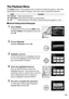 Page 145
128
The Playback Menu
The Delete  option in the playback menu contains the following options. Note that 
depending on the number of images, some  time may be required for deletion.
❚❚Selected: Deleting Selected Photographs
1Select  Delete .
To display the menus, press the  G button. 
Highlight  Delete in the playback menu and 
press 2.
2Choose  Selected .
Highlight  Selected and press 2.
3Highlight a picture.
Use the multi selector to highlight a picture 
(to view the highlighted picture full screen,...