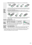 Page 227
210
*The WR-R10 wireless remote controller can not be attached at the same time as a WU-1a 
wireless mobile adapter or ME-1 stereo microphone.
 Attempting to forcibly attach 
accessories can damage the camera or accessory.
Remote 
controls/
wireless 
remote 
controller •
Wireless Remote Control ML-L3  (0 31): The ML-L3 uses a 3 V CR2025 battery.
Pressing the battery-chamber latch to the right ( q), insert a fingernail into the 
gap and open the battery chamber ( w). Ensure that the battery is inserted...