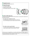 Page 256
239
ASupplied Accessories
• 52 mm Snap-on Front Lens Cap LC-52
AOptional Accessories
• 52 mm screw-on filters
• LF-1 and LF-4 rear lens caps
• Flexible Lens Pouch CL-0815
•Lens Hood HB-45 (attaches as shown at right)
AA Note on Wide-Angle Lenses
Autofocus may not provide the desired results  with wide– and super-wide–angle lenses in 
the following situations:
1 The subject does not fill the focus point.
If the subject does not fill the focus point, the camera may 
focus on the background and the subject...