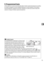 Page 10175
#
P: Programmed Auto
In this mode, the camera automatically adjusts shutter speed and aperture according 
to a built-in program to ensure optimal exposure in most situations. This mode is 
recommended for snapshots and other situat ions in which you want to leave the 
camera in charge of sh utter speed and aperture.
AFlexible Program
In mode  P, different combinations of shutter speed 
and aperture can be selected by rotating the main 
command dial while the exposure meters are on 
(“flexible...