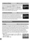 Page 254228
U
Choose how long the monitor remains on when no operations 
are performed during playback (Playback; defaults to 10 s) and 
image review ( Image review; defaults to 4 s), when menus 
( Menus ; defaults to 1 minute) or information ( Information 
display ; defaults to 10 s) are displayed, or during live view and 
movie recording ( Live view; defaults to 10 minutes).
 Choose a 
shorter monitor-off delay for longer battery life.
Choose how long the camera will remain on stand-by in remote 
release mode...