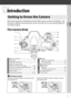 Page 271
X
X
Introduction
Take a few moments to familiarize yourself with camera controls and displays. Yo u  
may find it helpful to bookmark this section and refer to it as you read through the 
rest of the manual.
The Camera Body
Getting to Know the Camera
1 Release mode dial ............................................. 6, 83
2Mode dial ....................................................................5
3Mode dial lock release .............................................5
4Eyelet for camera strap...