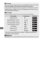 Page 11692
A3D-tracking
When the shutter-release button is pressed halfway, the colors in the 
area surrounding the focus point are stored in the camera.
 Consequently 3D-tracking may not produce the desired results with 
subjects that are similar in color to the background or that occupy a 
very small area of the frame.
AAF-Area Mode
AF-area mode is shown in the control panel and viewfinder.
AF-area modeControl panelViewfinder
Single-point AF
9-point dynamic-area AF*
21-point dynamic-area AF*
51-point...