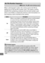 Page 348324
When a photograph is taken, the camera names the file by 
adding one to the last file number used.
 This option controls 
whether file numbering continues from the last number used 
when a new folder is created, the memory card is formatted, or a 
new memory card is inserted in the camera.
d6: File Number Sequence
G  button ➜ACustom Settings menu
OptionDescription
On When a new folder is created, the memory card formatted, 
or a new memory card inserted in the camera, file 
numbering continues from...