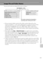 Page 123111
Technical Notes
Image File and Folder Names
Pictures and movies are assigned file names as follows.
•Files are stored in folders named with a folder number followed by a five-
character identifier: “P_” plus a three-digit sequence number for pictures taken 
using panorama assist (e.g. “101P_001”; A44) and “NIKON” for all other 
pictures (e.g. “100NIKON”). When the number of files within a folder reaches 
9999, a new folder will be created. File numbers will be assigned automatically 
starting with...