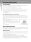 Page 142
Introduction
Information and Precautions
Life-Long LearningAs part of Nikon’s “Life-Long Learning” commitment to ongoing product support and education, 
continually updated information is available online at the following sites:
•For users in the U.S.A.: http://www.nikonusa.com/
•For users in Europe and Africa: http://www.europe-nikon.com/support/
•For users in Asia, Oceania, and the Middle East: http://www.nikon-asia.com/
Visit these sites to keep up-to-date with the latest product information, tips,...