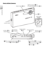 Page 122
Introduction
Pa rts of the Camera
Ey elet for
camera strap S
elf-timer lamp (
 22)
AF-assist illuminator (LED;  21)
Built-in ﬂ  ash ( 20)
Lens (
 79)
L ens cover 
closed
L ens cover
Po wer switch
(
 14) Shutter-release  button ( 16)
Po
we r-on lamp 
( 14)
Speaker ( 37, 
39, 44, 49, 51) M
icrophone 
( 35, 38, 44)
 (One-touch portrait) button ( 24).
S ee also  (D-lighting;  43) Z
oom control ( 15).   See also :
•  (thumbnail playback):  41
•   (playback zoom):  42
•  (help):  17
Downloaded From...