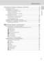 Page 11ix
Table of Contents
Introduction
Connecting to Televisions, Computers, and Printers ...................................74
Connecting to a TV.......................................................................................... 74
Connecting to a Computer ............................................................................. 75
Before Connecting the Camera ................................................................... 75
Setting the USB Option...