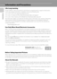Page 142
Introduction
Information and Precautions
Life-Long Learning
As part of Nikon’s “Life-Long Learning” commitment to ongoing product support and education, 
continually updated information is available online at the following sites:
•For users in the U.S.A.: http://www.nikonusa.com/
•For users in Europe and Africa: http://www.europe-nikon.com/support/
•For users in Asia, Oceania, and the Middle East: http://www.nikon-asia.com/
Visit these sites to keep up-to-date with the latest product information, tips,...