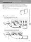 Page 141129
Connecting to Televisions, Computers and Printers
Connecting to Televisions, Computers and Printers
Connecting to a TV
Connect the camera to a television to play back pictures or movies on the 
television. If your TV is equipped with an HDMI port, pictures can be displayed in 
high definition when an HDMI cable (commercially available) is used to connect 
the camera to the TV.
1Close the slide cover to turn off the camera.
2Connect the camera to the TV.
When using the supplied audio/video cable...