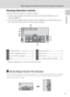 Page 219
Main Display of the Monitor/Touch Panel and Basic Operations
Introduction
Shooting (Operation Controls)
Tap the following controls to change settings.
•Tap the tab to display the setting controls and shooting settings can be 
changed (A12).
•The controls available and the setting status displayed vary depending upon 
the shooting mode and the current camera settings.
* Indicators displayed vary with current shooting mode.
CMonitor Display in Portrait (“Tall”) Orientation
When the camera is held in...