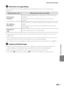 Page 123E11
Editing Still Images
Reference Section
CRestrictions on Image Editing
When an edited copy is further modified with another editing function, check the following 
restrictions.
•Copies created with editing functions cannot be further edited with the same function used to 
create them.
•When combining the small picture or crop function and another editing function, use the small 
picture and crop functions after other editing functions have been applied.
•Skin softening can also be applied to images...