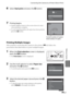 Page 139E27
Connecting the Camera to a Printer (Direct Print)
Reference Section
6Select Start print and press the k button.
7Printing begins.
•Monitor display returns to the screen shown in step 1 
when printing is complete.
•To cancel printing before all copies have been printed, 
press the k button.
Printing Multiple Images
After properly connecting the camera to the printer (E24), follow the 
procedures described below to print multiple images.
1When the Print selection screen is displayed, 
press the d...