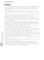 Page 206F4
Caring for the Product
Technical Notes and Index
The Battery
•Check the battery level before using the camera and replace or charge the battery if necessary. Do 
not continue charging once the battery is fully charged as this will result in reduced battery 
performance. Whenever possible, carry a fully charged spare battery when taking pictures on 
important occasions.
•Do not use the battery at ambient temperatures below 0 °C (32 °F) or above 40 °C (104 °F). 
•Charge the battery indoors with an...