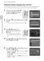 Page 3822
Step 1 Turn the Camera On
The Basics of Shooting and Playback
Setting the Display Language, Date, and Time
When the camera is turned on for the first time after purchase, the language-selection 
screen and the date and time setting screen for the camera clock are displayed.
1Press the multi selector H or I 
to select the desired language 
and press the k button.
2Press H or I to select Yes and press the k 
button.
•To cancel without changing the setting, select No.
3Press J or K to select your 
home...