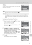 Page 10997
Basic Camera Setup: The Setup Menu
Shooting, Playback, and Setup Menus
W Date
Set the camera clock and choose home and travel
destination time zones.
Setting Travel Destination Time Zone
1Press the multi selector GH to choose
[Time zone] and press d.
The time zone menu is displayed.
For information on using the multi selector, see “The
Multi Selector” (c8).
2Press GH to choose Y and press d.
The date and time displayed on the monitor changes
according to the region currently selected.
If daylight...