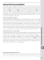 Page 187177
Technical Notes—Optional Accessories
Optional Flash Units (Speedlights)
When used with a compatible device such as the SB-800, SB-600, and remote 
SB-R200 Speedlights (available separately), the D200 supports the full range of 
options available with the Nikon Creative Lighting System (CLS), including i-TTL 
ﬂ ash control (
 76), FV Lock ( 81), and Auto FP High-Speed Sync ( 160).  
Support for Advanced Wireless Lighting allows the built-in ﬂ ash to be used as a 
commander unit for remote SB-800,...