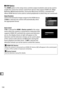 Page 214
194
Q
❚❚HDMI Options
The  HDMI  option in the setup menu controls ou tput resolution and can be used to 
enable the camera for remote control from devices that support HDMI-CEC ( High-
D efinition  Multimedia  Interface– Consumer  Electronics  Control, a standard that 
allows HDMI devices to be used to control peripherals to which they are connected).
Output Resolution
Choose the format for images output to the HDMI device.
 
If  Auto  is selected, the camera will automatically select 
the appropriate...