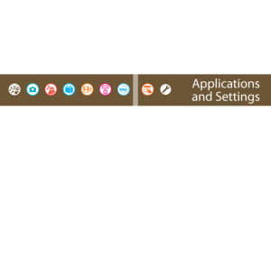 Page 11Applications
and Settings  