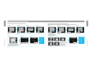 Page 315859
Wii Settings and Data Management
Wii Settings and Data Management
Wii Settings and Data Management
Internet Setup Selections for Searching for an Access PointInternet Setup Selections for Manually Connecting an Access Point
(Before trying to manually connect to your Access Point, try to search for it first using the instructions on the previous page.)
Select the Connections Settings 
option.Select  Wireless Connection.
Select Search for Access Point.
Step 1Step 2Step 3 Step 4
Step 1Step 2Step 3 Step...